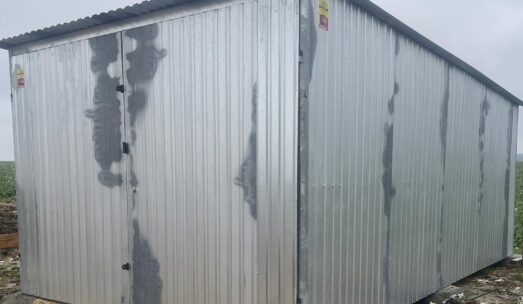  Garaż blaszany na budowę w dobrej cenie