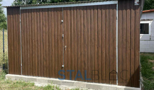  Garaż blaszany w dowolnym kolorze